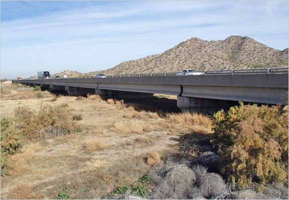 A photo of the bridge.